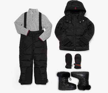 ropa de esqui para niños